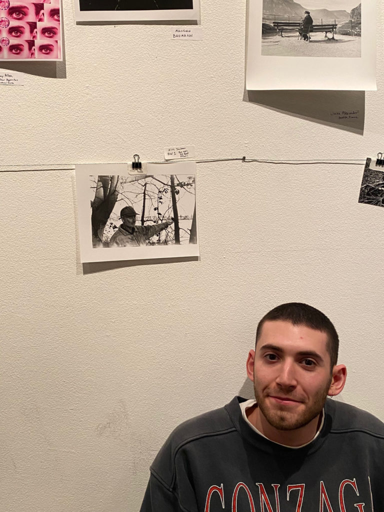 Alex Shulman and his first print