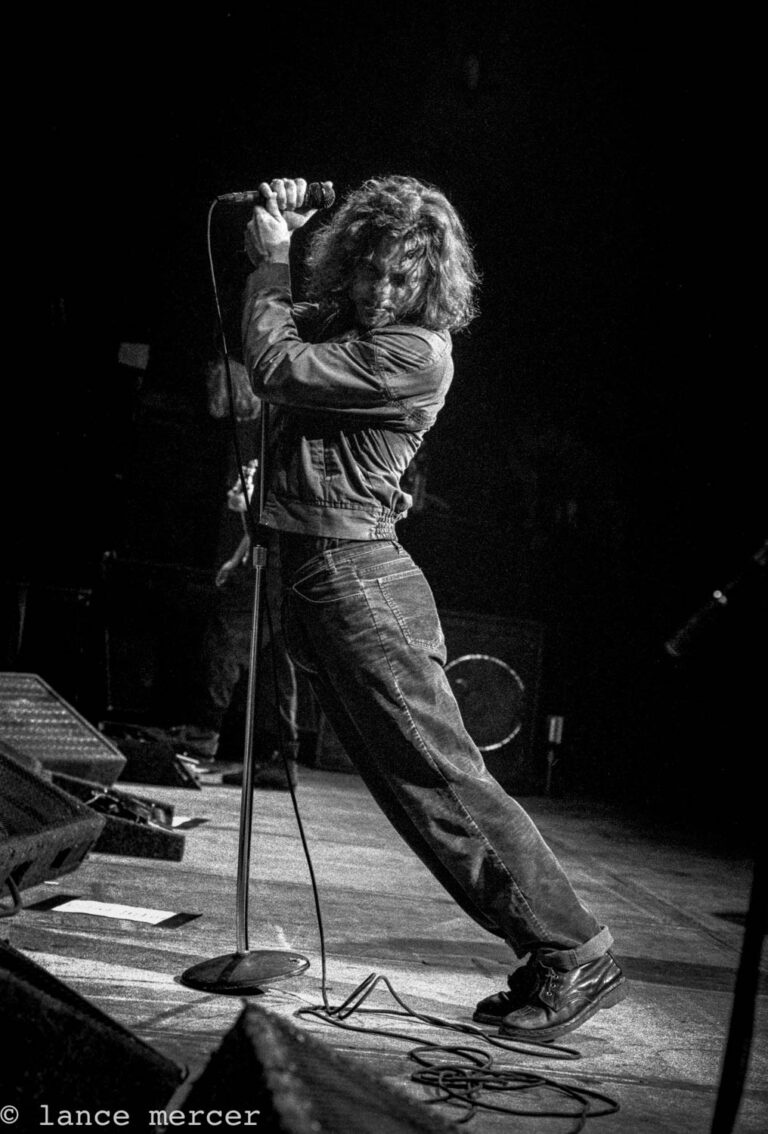 Lance Mercer_Eddie Vedder, Pearl Jam, Europe, 1993