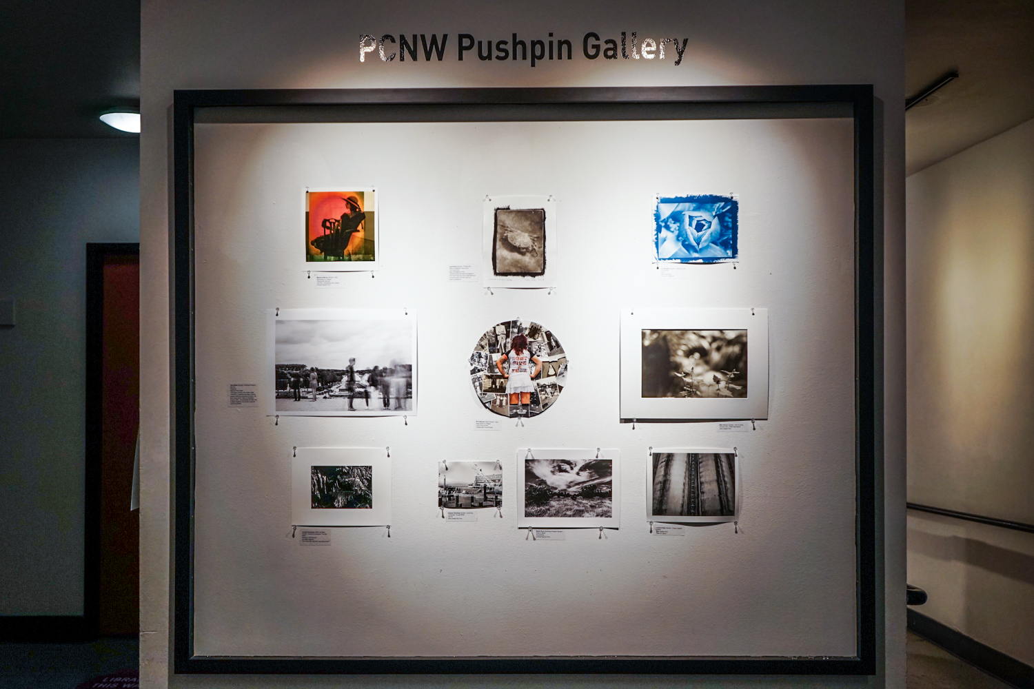 Darkroom Pushpin Gallery, photo by Kira Daley