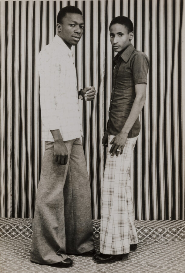 Malick Sidibé, Untitled (Two Men), 1974, © Malick Sidibé, Courtesy Gallery FIFTY ONE 