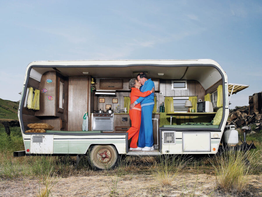 Andy Reynolds, Bob and Claire Kissing, 2007