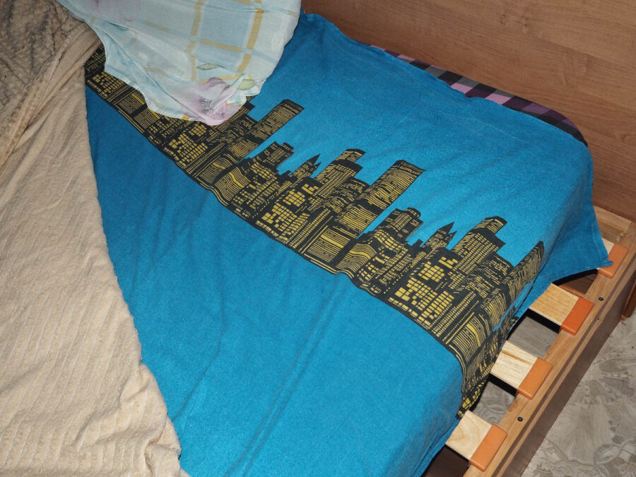 Ilia Iaikov, My Bed in Rented Apartment in Kazakhstan, 2022