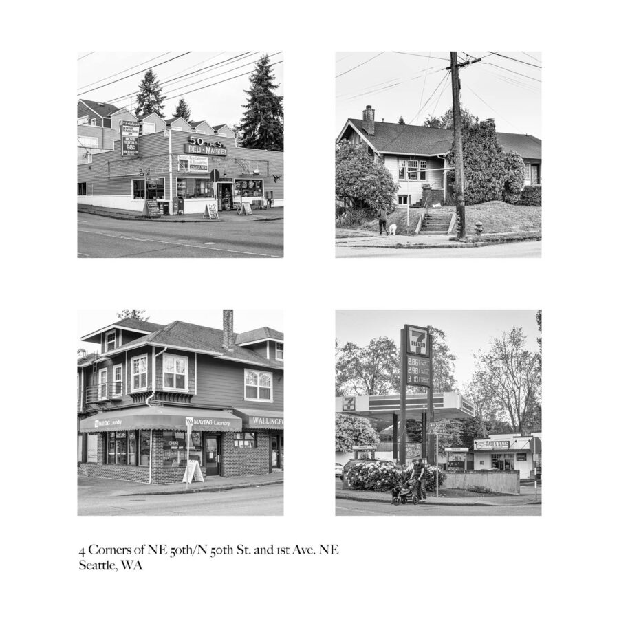 Skip Smith, 4 Corners of NE 50th, N 50th St. and 1st Ave. NE, Seattle, WA