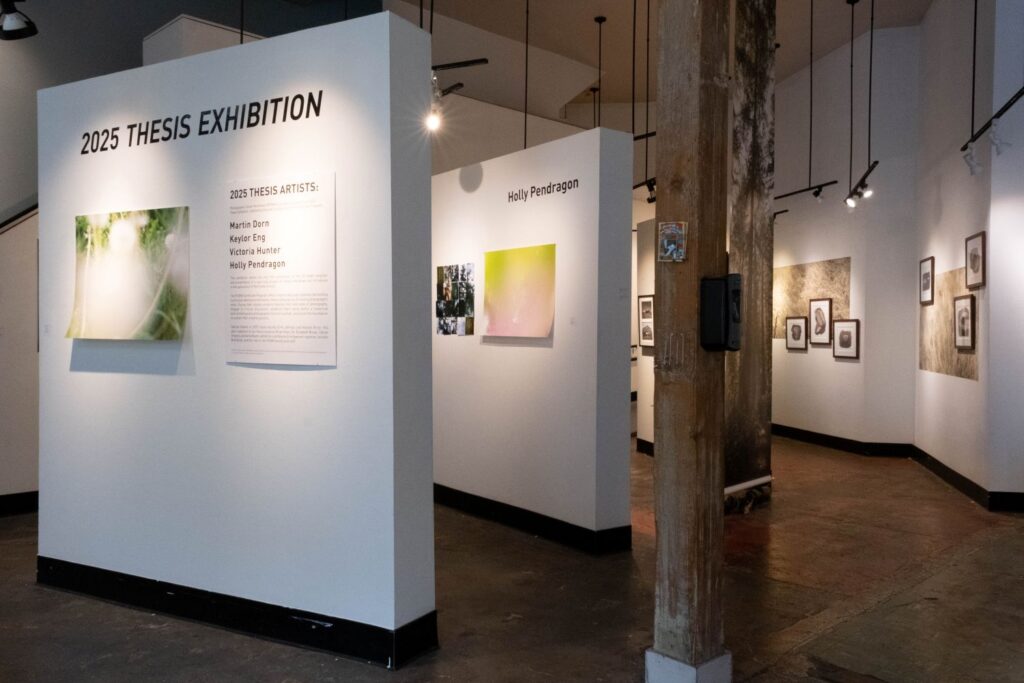 Image Credit: Lilly Everett, 2025 Thesis Exhibition Installation