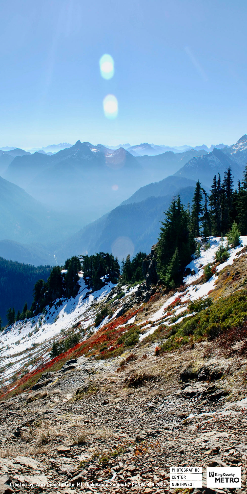 Alex Lincoln, Mt. Dickerman Summit
