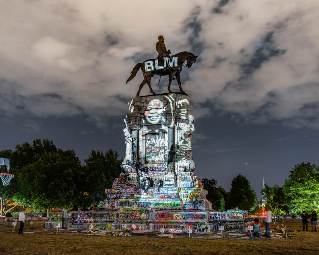 Kris Graves, Breonna Taylor Projection, 2020