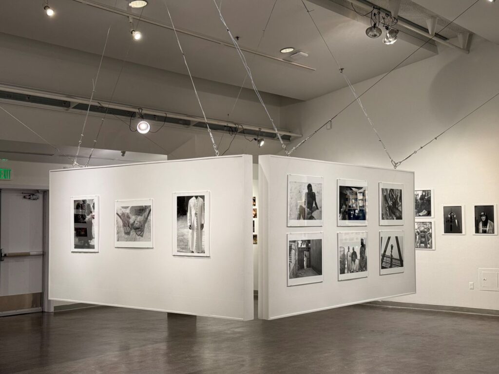 Image Credit: Gwen Emminger, work by Jakob Rushlow as part of 2026 SU BFA Exhibition Installation