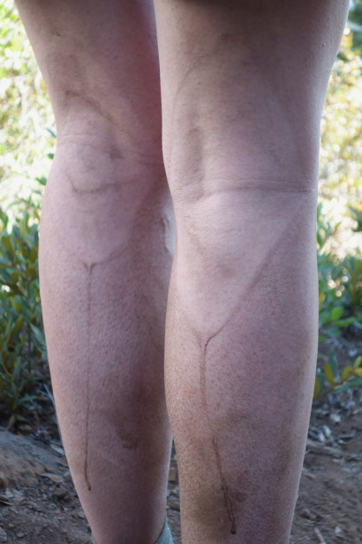 Erin Elyse Burns, Sweat Topography II, 2014